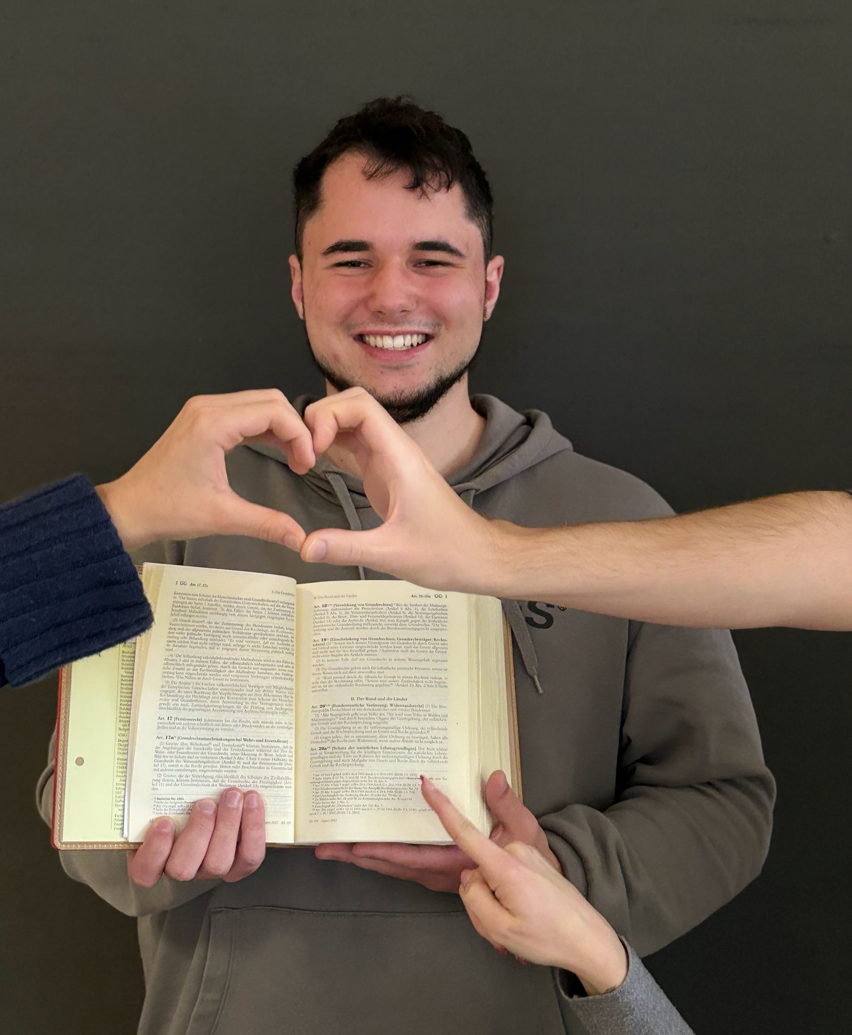 Angehende Justizfachwirte im mittleren Dienst starten auf dem Campus