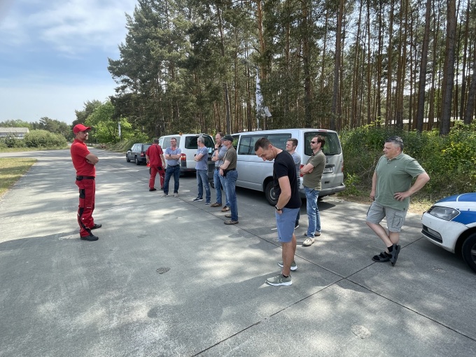 Gruppenbild Fahrsicherheitstraining